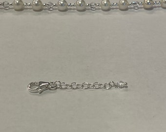 Sterling Silver Extension | Silver Necklace Extender Chain Bracelet Extender Necklace Extension Chain Extender