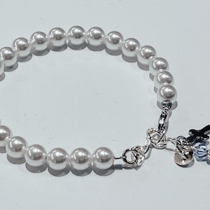 Eerste communie cadeau meisje | Heilige eerste communie armband | Gepersonaliseerde armband | Communiegeschenken van Willow and Bee