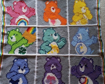 Care Bears Afghan