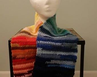 Rainbow spectrum infinity scarf