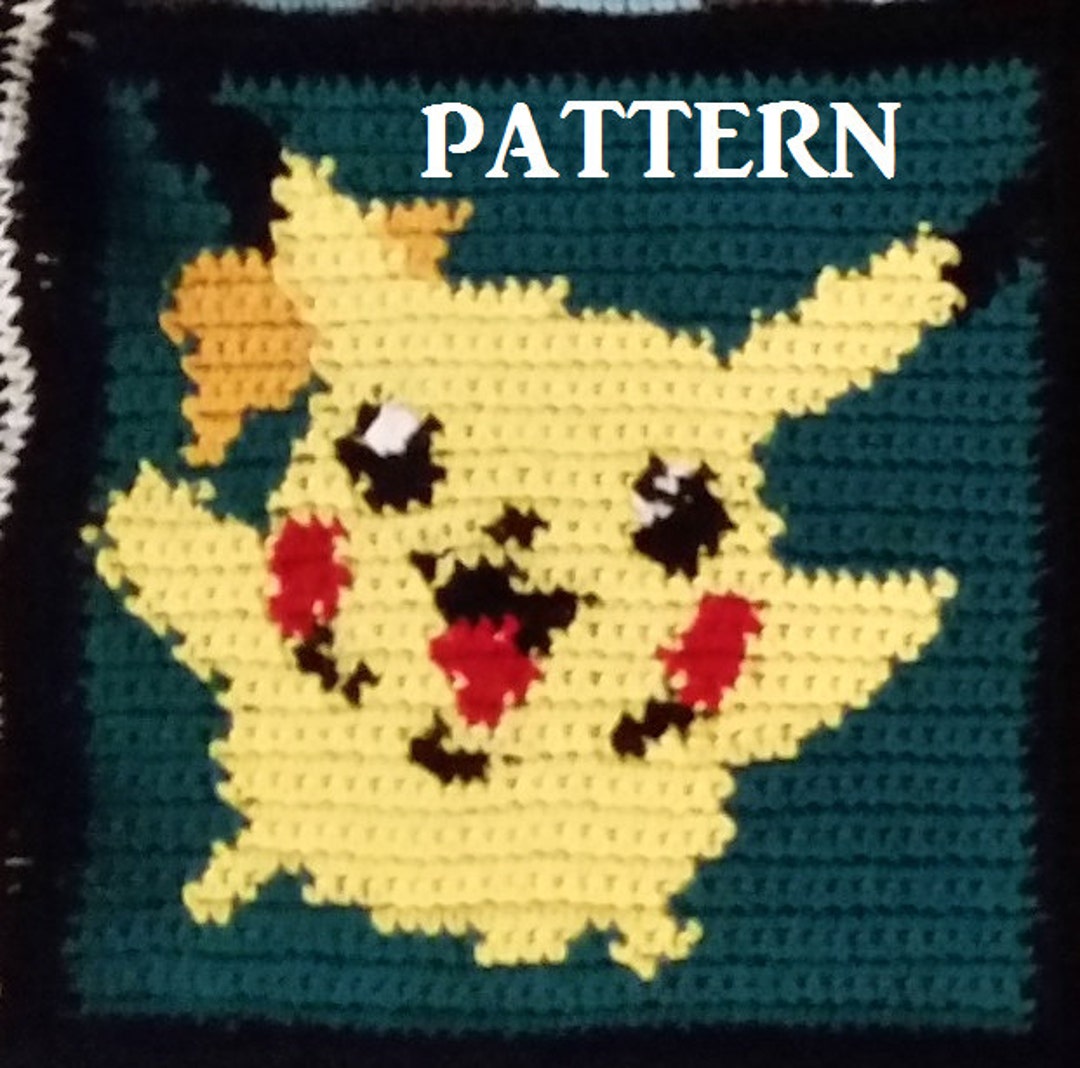 Pikachu Individual Pattern - Etsy