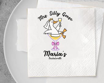 Grappige ganzen servetten voor een bruiloft: een gepersonaliseerd cadeau voor pasgetrouwden