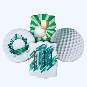 Golf Cookies, Golf Party Cookie Set, University Golf Cookies, Custom Golf Cookies, Printed Golf Cookies, Luxury Sport Gift, Sugar Cookies