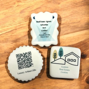 Real Estate Logo Cookies, Closing Cookies, New Home Gift, Custom Cookies, Real Estate Agent Gift, Thank you Cookies, Real Estate Client Gift