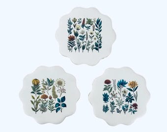 Botanical Cookies, Floral Sugar Cookies, Garden Party Cookies, Wedding Cookies, Custom Event Cookies, Edible Ink Cookies