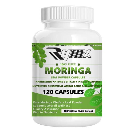 Moringa Leaf Powder Capsules