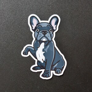 Französische Bulldogge Hund Aufkleber, Aufkleber, Tier Aufkleber, versandkostenfrei