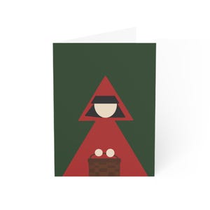 Little Red Riding Hood Fairytale Greeting/Blank Cards (1, 10, 30, and 50pcs)