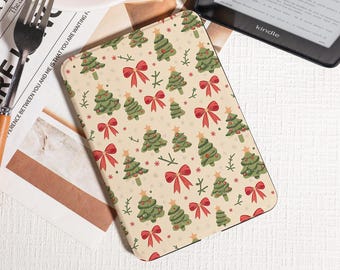 Weihnachtsbäume und Bögen Muster Kindle Hülle,Kindle PaperWhite 2025,Kindle PaperWhite 2025,Kindle PaperWhite 2025,Kindle PaperWhite 2025,Kindle PaperWhite 2025,Kindle 12th/2024(6") Case,Weihnachtsgeschenk