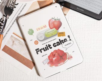 Kawaii Erdbeer- und Musik-Player Kindle Hülle: Trendy für den täglichen Gebrauch, Kindle Paperwhite 2025, Kobo Clara Bow Hülle, Kindle 12th Case, Geschenk für Sie
