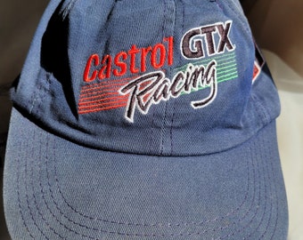 Vintage Castrol GTX Racing Hat #27 Casey Atwood 1999 Adjustable Nascar USA VGC Rare