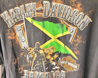 Harley Davidson Motorcycles Blackbeards Revenge Cotton Jamaica
