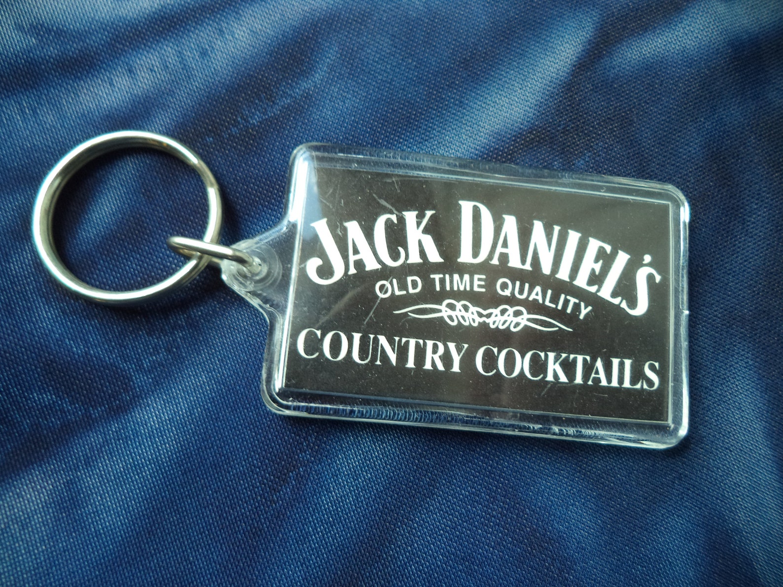 Vintage Jack Daniels Keychain Country Cocktails Black White Etsy Italia