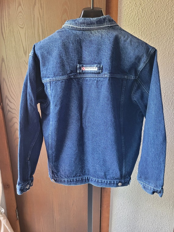 Vintage Mens 1991 Southpole Denim Jacket Sz M Cotton Hong