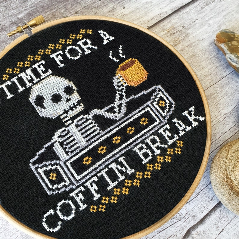 Coffin Break from PyroDogPins on Etsy