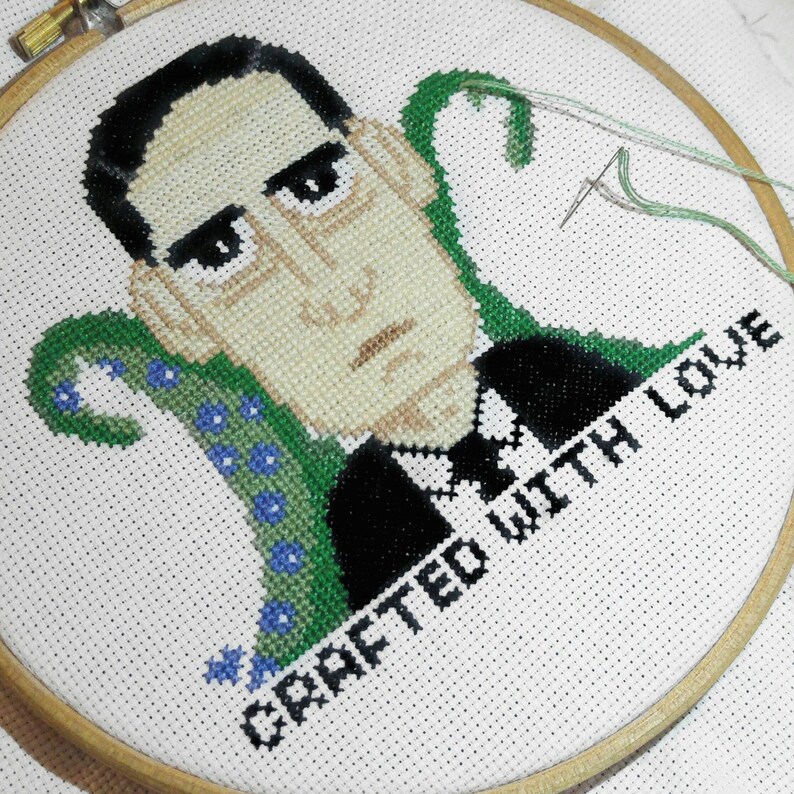Lovecraft Gothic Cross Stitch Pattern PDF Crafted With Love Etsy UK