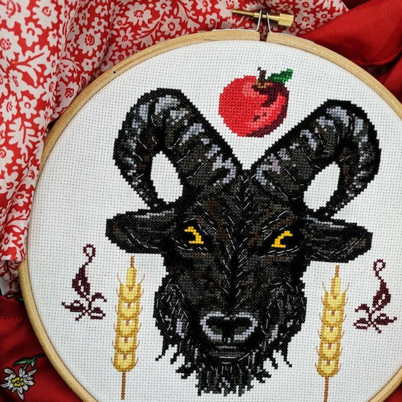 Goat Cross Stitch Pattern