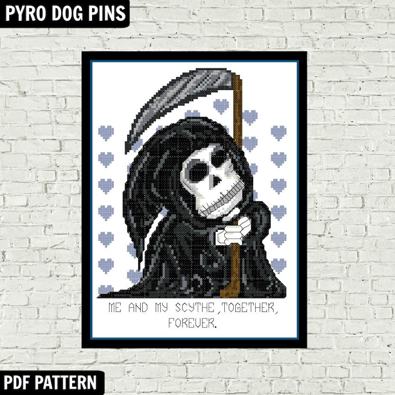 grim reaper scythe pattern grim reaper scythe pattern