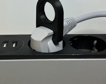 Unplugging aid – 3D-printed handle for easier unplugging | For tight slots & hard-to-reach devices