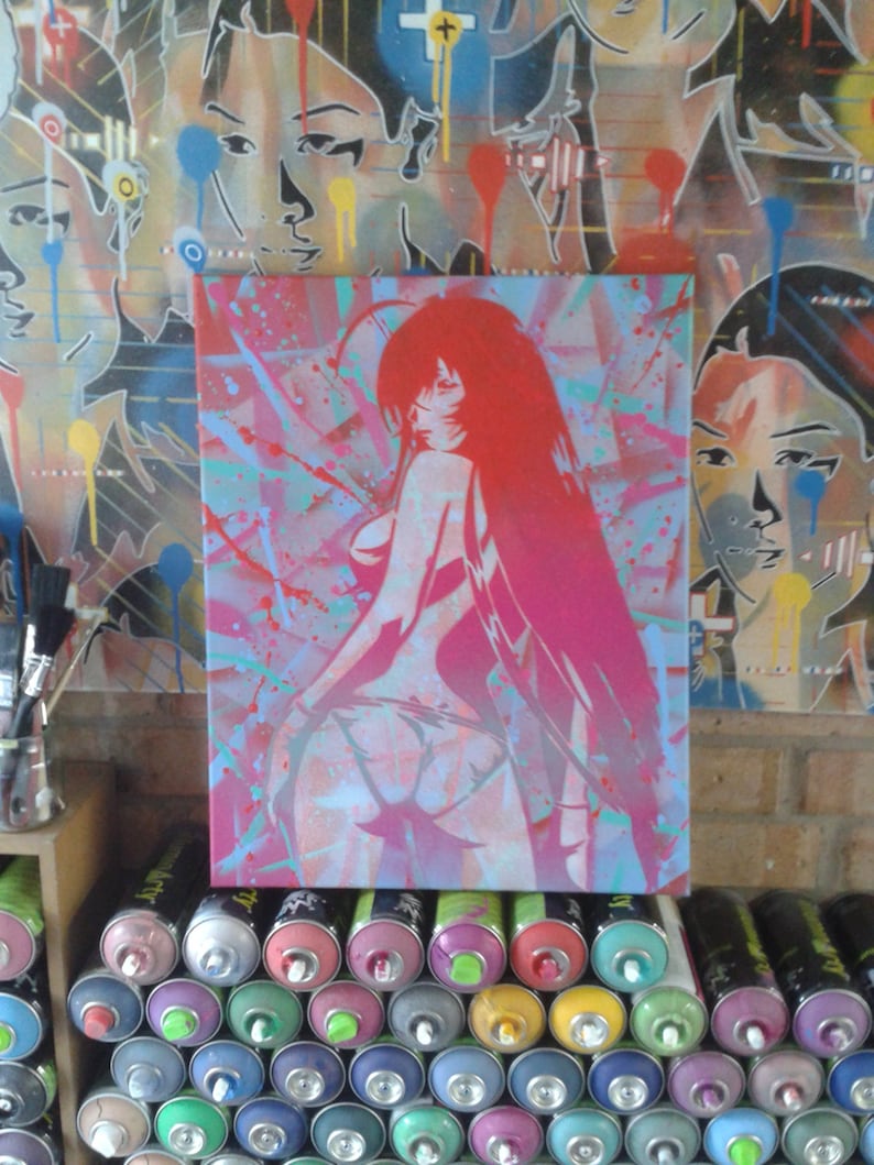 Anime Spray Paint Can