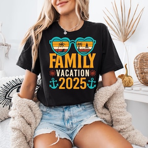 Family Vacation Shirts,Family Vacation 2025 Making Memories Together Shirt,Custom Family Shirt,Family Matching Tees,Summer Vacation T-shirts