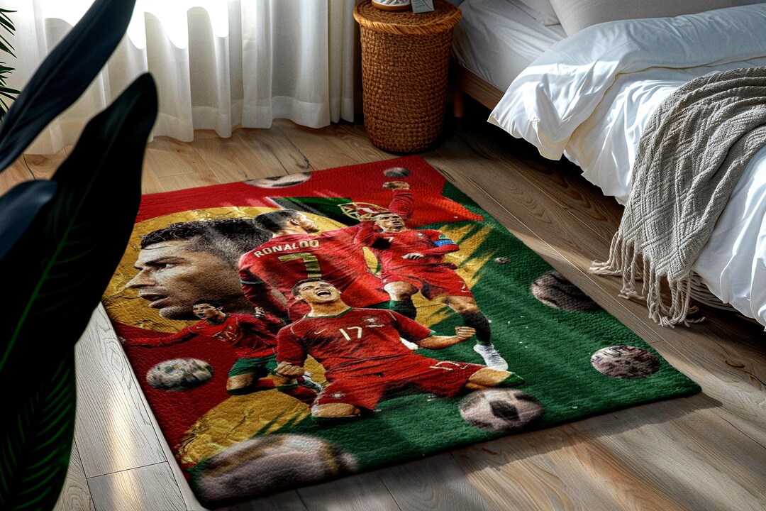 Ronaldo Rugs, Cristiano Ronaldo Mat, Cristiano Ronaldo Carpet ...