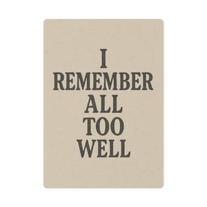 Set di carte da poker personalizzate con ventaglio Swift, regalo di gioco di carte unico, carte da gioco personalizzate, bomboniera divertente, design "I Remember All Too Well"