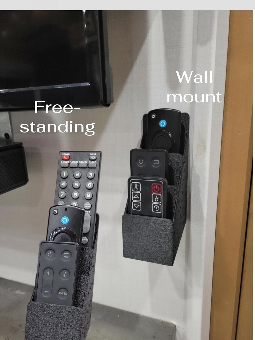 RV Remote Control Holder Wall Mount or Table Top - Etsy