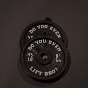 Gym keychain for gym enthusiasts, ext. funny keychain.
