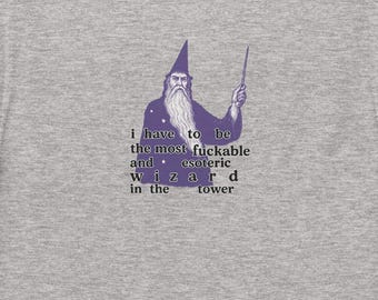 Fake-Wizard shitpost meme gehirn rot T-shirt