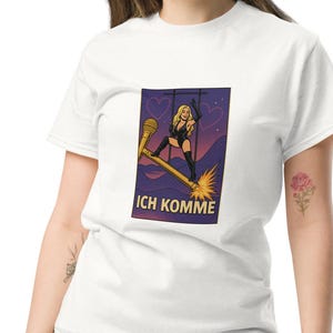 Ich Komme tee shirt - Eurovision song contest Erika Vikman Finland Unisex t-shirt