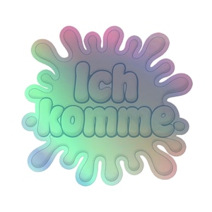 Ich Komme sticker - eurovision Erika Vikman Finland