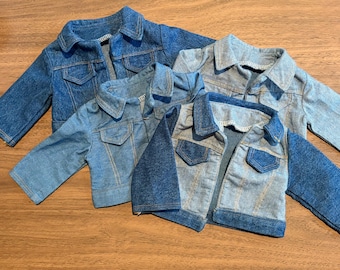 18inch doll denim/jean jacket
