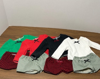 18inch doll pajama set