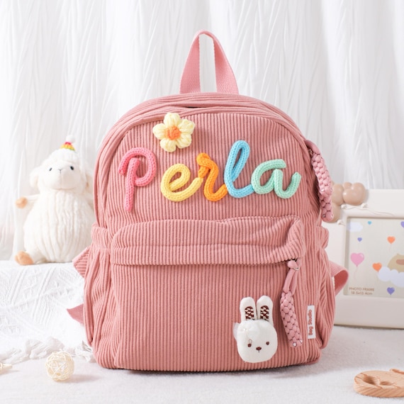 Custom Name Toddler Backpack: Personalized Preschool Bag for Boys & Girls - Unique Kindergarten Essentials