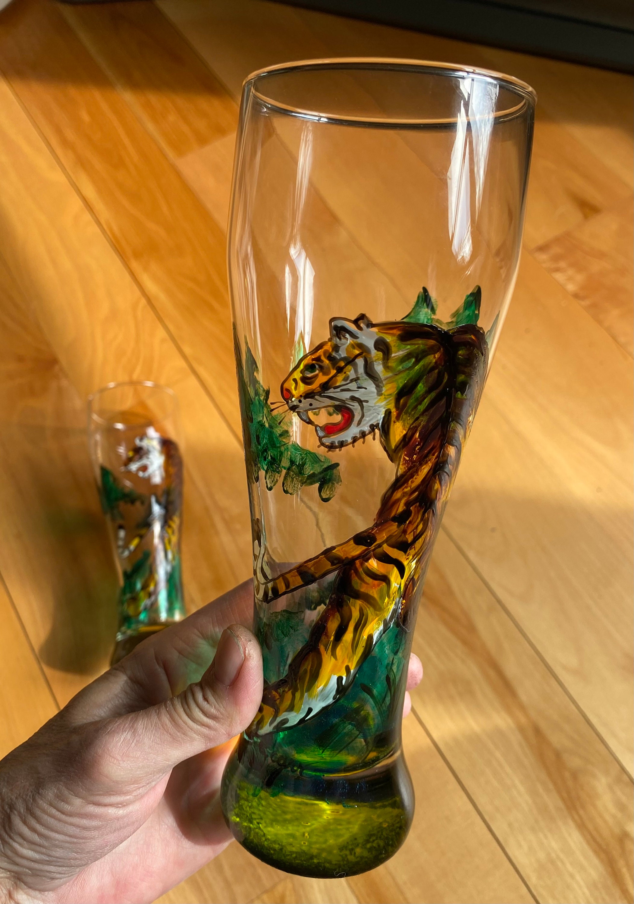 Verre à bière gravé avec texte, photo, logo | France