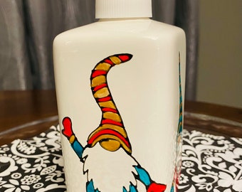 Gnome Soap Dispenser, Lotion Pump, Soap, Gnomes Fun