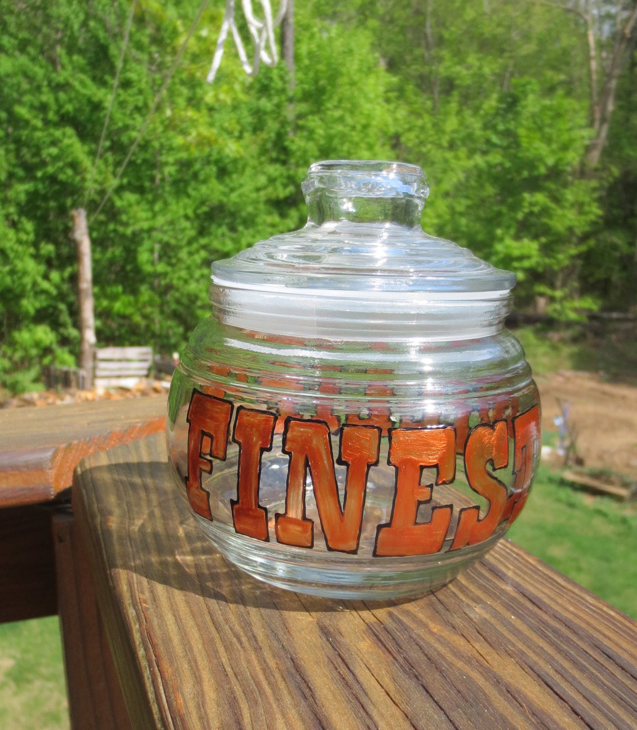 Medical Marijuana Pot Glass Canning Storage Jar Etsy