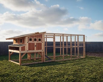 modern chicken coop plans  for 16 chicken / DIY chicken coop plan