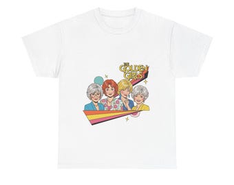 Golden Girls TV Shirt Unisex Heavy Cotton Tee, Retro T-Shirt, Gift for Friends, Pop Culture Tee, Vintage Style Shirt, Mother s Day Gift