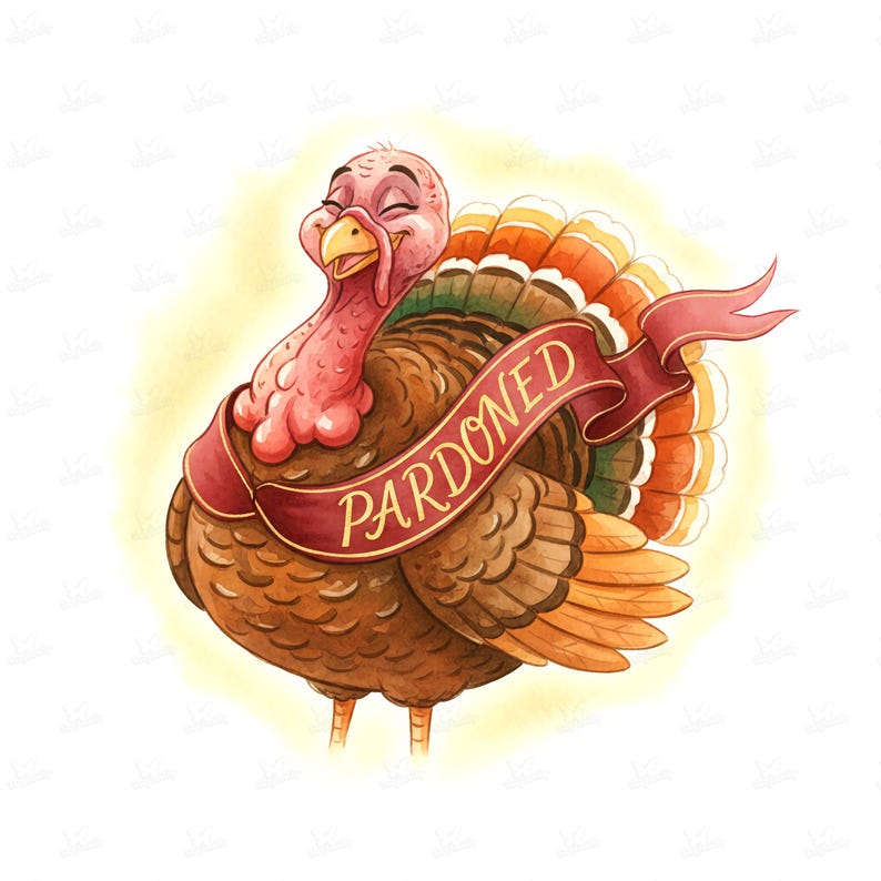 Turkey Tap Funny Turkey 12 PNG, Thanksgiving Humor Clipart, Turkey Pardon ...