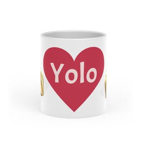YOLO AVENTURAS | Heart Mug