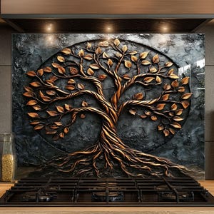 Dosseret en verre trempé, Dosseret en verre pour la cuisine, Couvercle supérieur de cuisinière, Dosseret de poêle, Dosseret de cuisine, Dosseret pour cuisinière