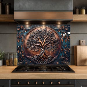 Dosseret en verre trempé, Dosseret en verre pour la cuisine, Couvercle supérieur de cuisinière, Dosseret de poêle, Dosseret de cuisine, Dosseret pour cuisinière