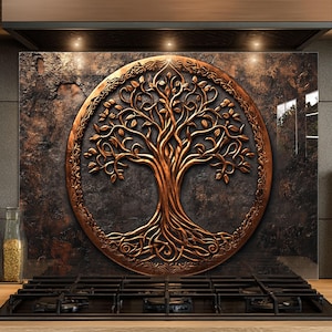 Dosseret en verre trempé, Dosseret en verre pour la cuisine, Couvercle supérieur de cuisinière, Dosseret de poêle, Dosseret de cuisine, Dosseret pour cuisinière