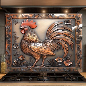 Dosseret en verre trempé, Dosseret en verre pour la cuisine, Couvercle supérieur de cuisinière, Dosseret de poêle, Dosseret de cuisine, Dosseret pour cuisinière