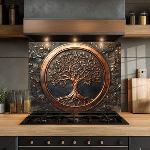Dosseret en verre trempé, Dosseret en verre pour la cuisine, Couvercle supérieur de cuisinière, Dosseret de poêle, Dosseret de cuisine, Dosseret pour cuisinière