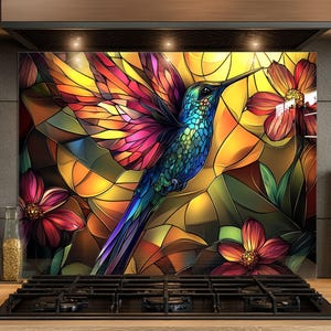 Dosseret en verre trempé, Dosseret en verre pour la cuisine, Couvercle supérieur de cuisinière, Dosseret de poêle, Dosseret de cuisine, Dosseret pour cuisinière