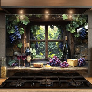 Dosseret en verre trempé, Dosseret en verre pour la cuisine, Couvercle supérieur de cuisinière, Dosseret de poêle, Dosseret de cuisine, Dosseret pour cuisinière
