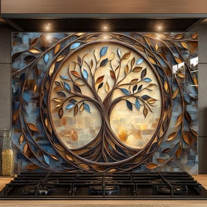 Dosseret en verre trempé, Dosseret en verre pour la cuisine, Couvercle supérieur de cuisinière, Dosseret de poêle, Dosseret de cuisine, Dosseret pour cuisinière